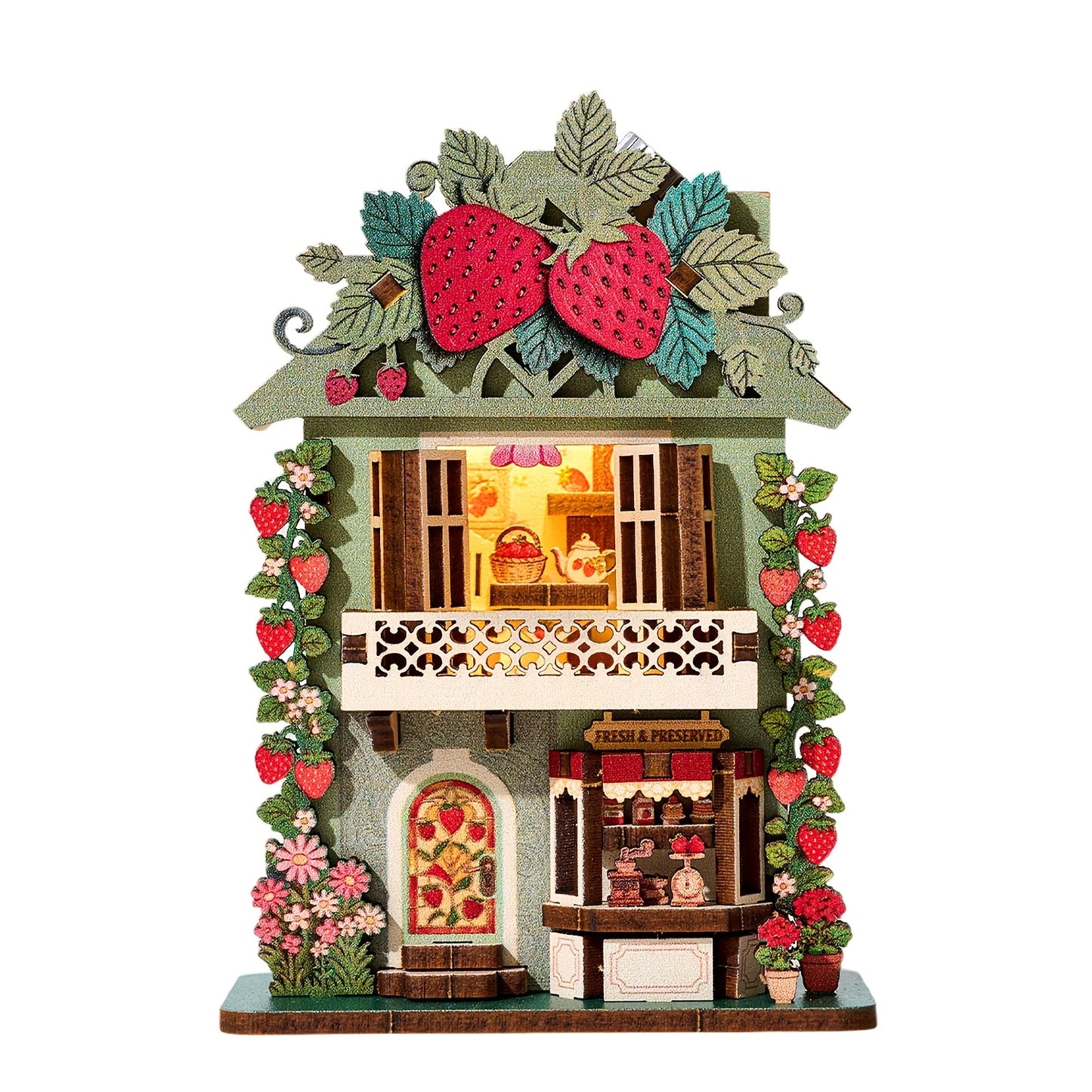 3D handmade model ornaments, holiday decorations, various fruit-themed 3D small ornaments, perfect bedroom decorations, ideal gifts for Thanksgiving, Valentine's Day, Halloween, and Christmas.