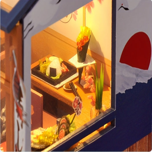 NookBound Mini Sushi Bar Model Set
