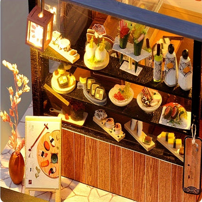 NookBound Mini Sushi Bar Model Set