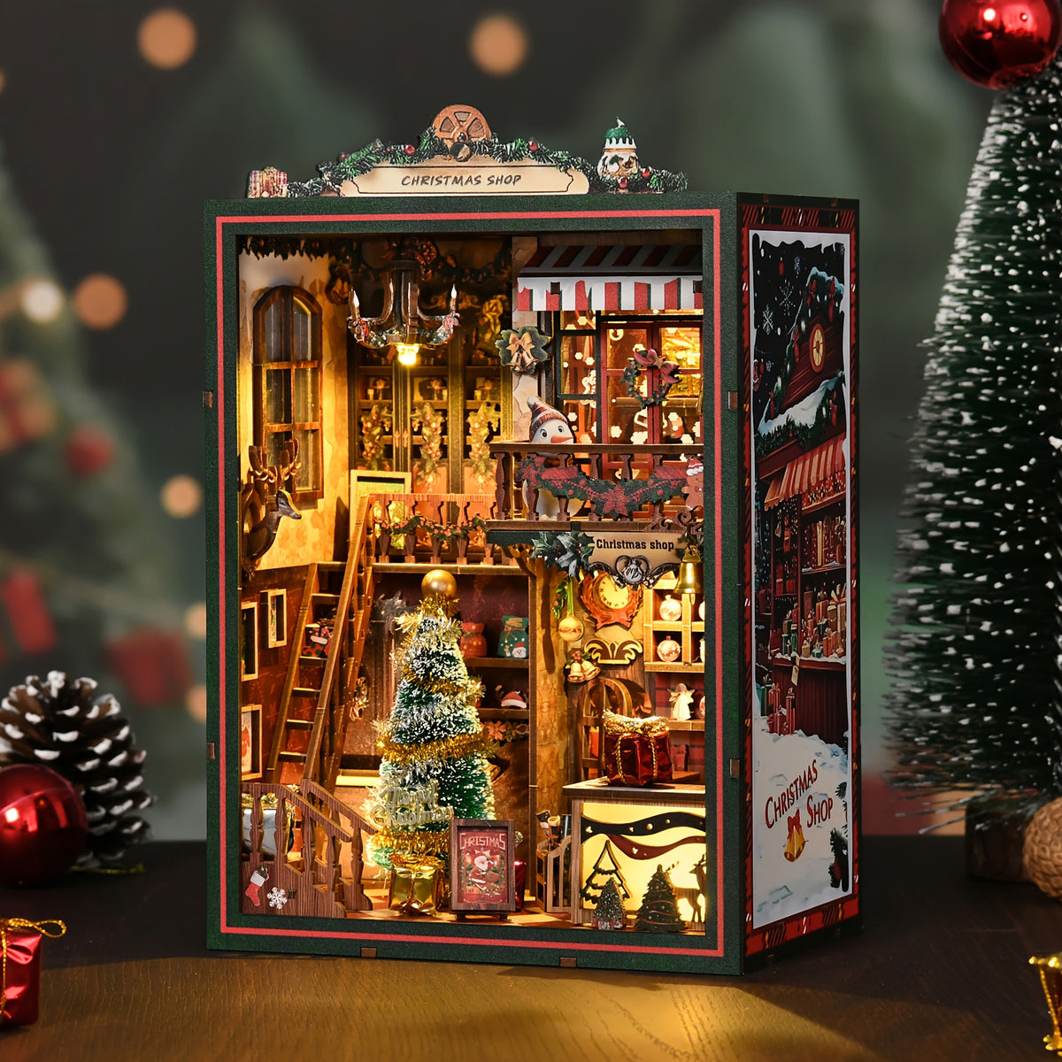 NookBound CHRISTMAS SHOP BOOK NOOK KIT